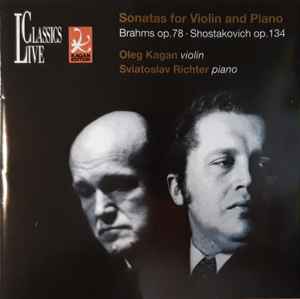 Oleg Kagan - Sonatas For Violin And Piano album cover
