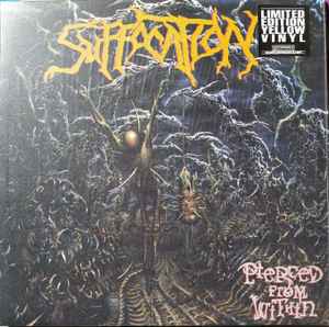 Suffocation – Pierced From Within (2021, Yellow Translucent, Vinyl 