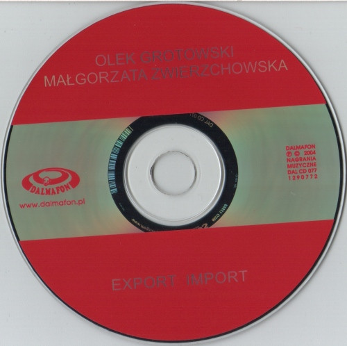 Album herunterladen Olek Grotowski, Małgorzata Zwierzchowska - ZachwycenieExport Import