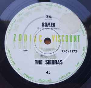 The Sierras - Romeo album cover