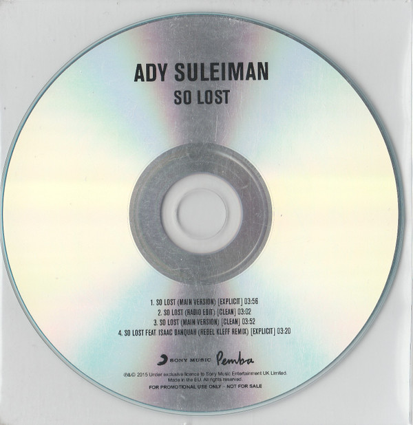baixar álbum Ady Suleiman - So Lost