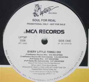 Soul For Real – Every Little Thing I Do (1995, Vinyl) - Discogs