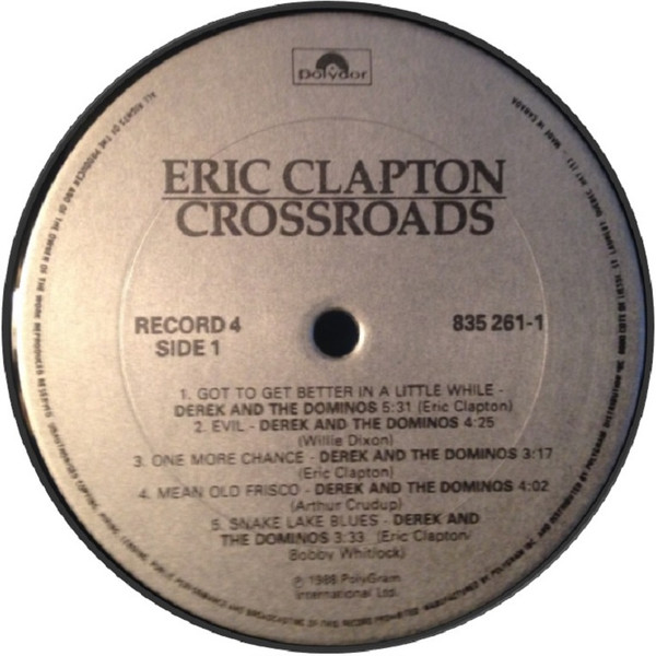 Eric Clapton - Crossroads | Polydor (835 261-1) - 11