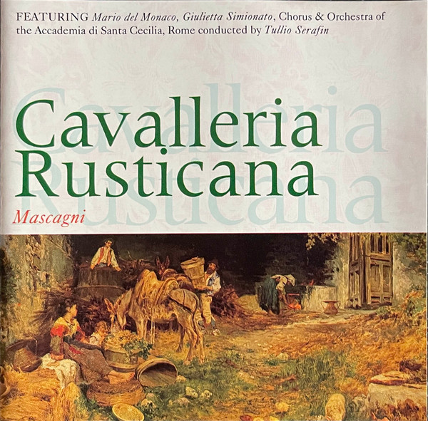 Tullio Serafin – Mascagni: Cavalleria Rusticana (1960, Vinyl