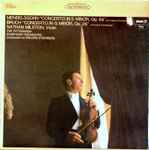 Cover of Concerto In E Minor Op. 64 / Concerto No.1 In G Minor, Op. 26, , Vinyl