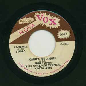 Rigo Tovar Y Su Conjunto Tropical Costa Azul Carita De Angel