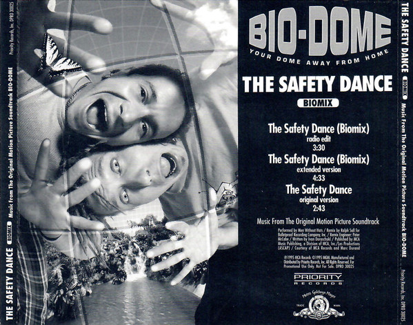 Men Without Hats – The Safety Dance (Biomix) (1995, CD) - Discogs