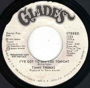 Timmy Thomas - I've Got To See You Tonight album cover