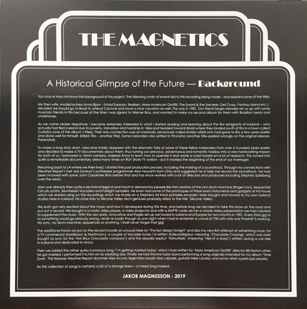 The Magnetics - A Historical Glimpse Of The Future | Strange Disc Records (SD-009LP) - 6