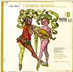 Cover of Carmina Burana, 1955, Vinyl