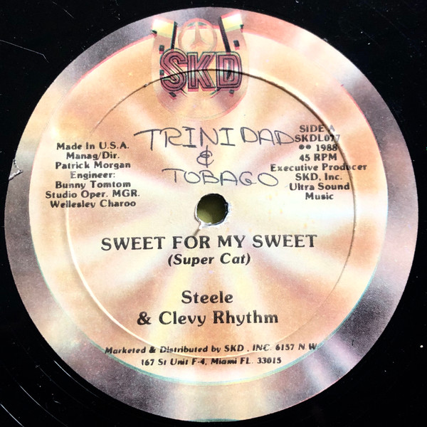 Super Cat – Sweet For My Sweet (1987, Vinyl) - Discogs