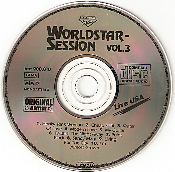 télécharger l'album Various - Worldstar Session Vol 3