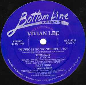 Music Is So Wonderful '92 - Vivian Lee