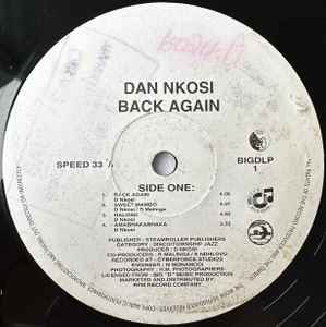 Dan Nkosi - Back Again album cover
