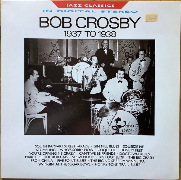 télécharger l'album Bob Crosby - Bob Crosby 1937 to 1938