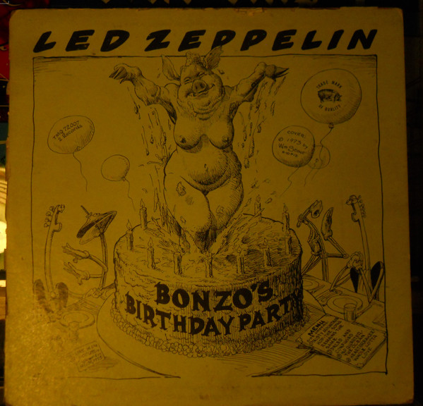 LED ZEPPELIN BONZO´S BIRTHDAY PARTY / GREEN COVER / 540 TMOQ 72007-