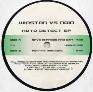 Winstan - Auto Detect EP album cover