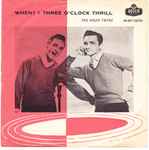 Cover of Three O'Clock Thrill / When, 1958, Vinyl