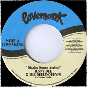 Jenny Dee & The Deelinquents - Shake Some Action album cover