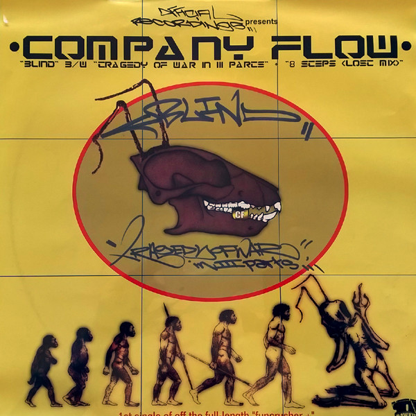 Company Flow – Blind B/W Tragedy Of War In III Parts / 8 Steps