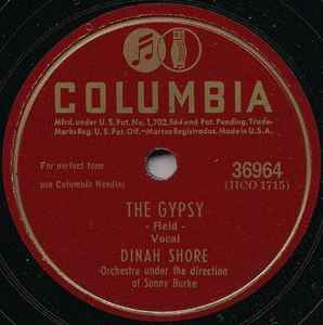 Dinah Shore - The Gypsy / Laughing On The Outside (Crying On The Inside)