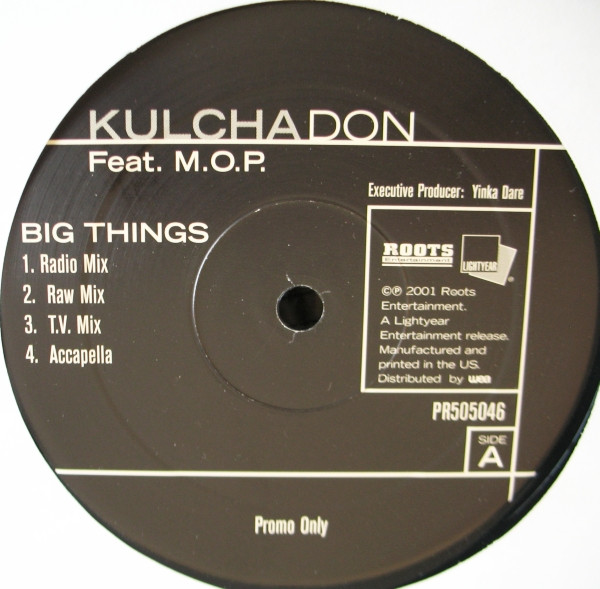 Kulcha Don – Big Things / Hot, Black, And Sexy (2001, Vinyl