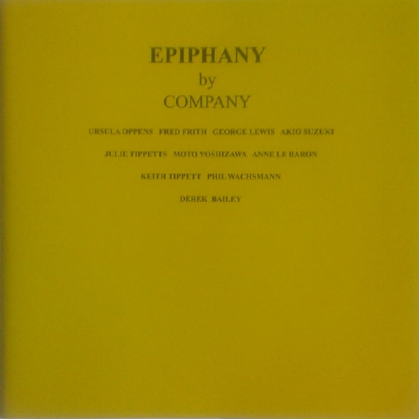Company - Epiphany | Releases | Discogs