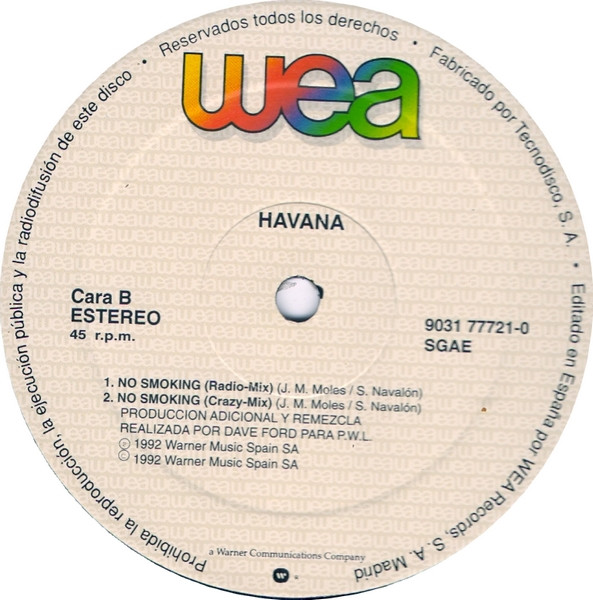 Album herunterladen Havana - No Smoking