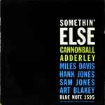 Pochette de Somethin' Else, 1959, Vinyl