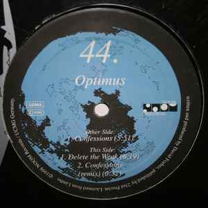 Optimus - Confessions album cover