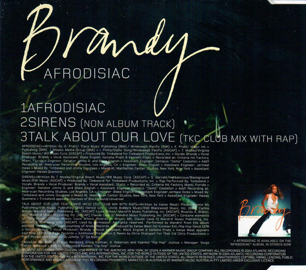 ladda ner album Brandy - Afrodisiac