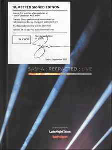 Sasha - Refracted : Live album cover