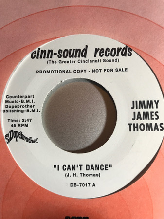 売って買う Jimmy James Thomas / I Can't Dance ♪ Waiting At The