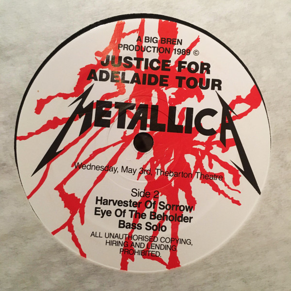 last ned album Metallica - Justice For Adelaide