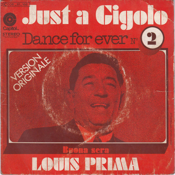 Louis Prima · Just A Gigolo (LP) [Remastered edition] (2020)
