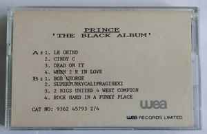 Prince – The Black Album (1994, Cassette) - Discogs