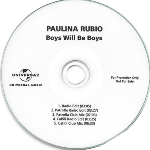 descargar álbum Paulina Rubio - Boys Will Be Boys
