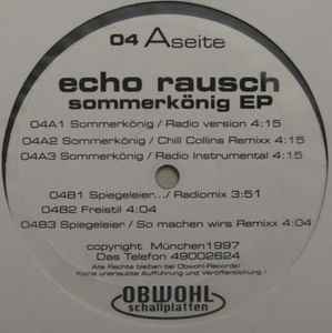 Echorausch (2) - Sommerkönig EP Album-Cover