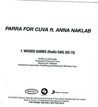 baixar álbum Parra For Cuva Ft Anna Naklab - Wicked Games