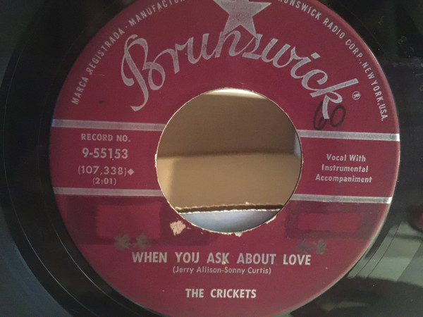 last ned album The Crickets - Deborah When You Ask About Love