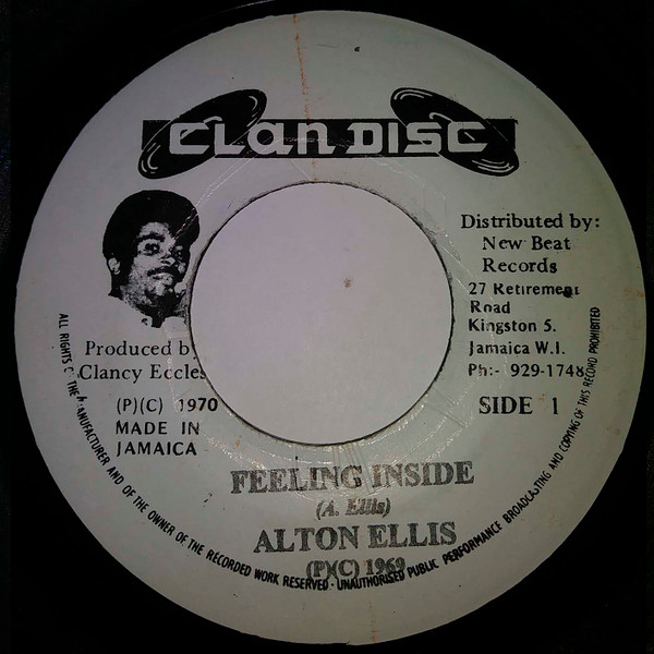 Alton Ellis – Feeling Inside (Vinyl) - Discogs