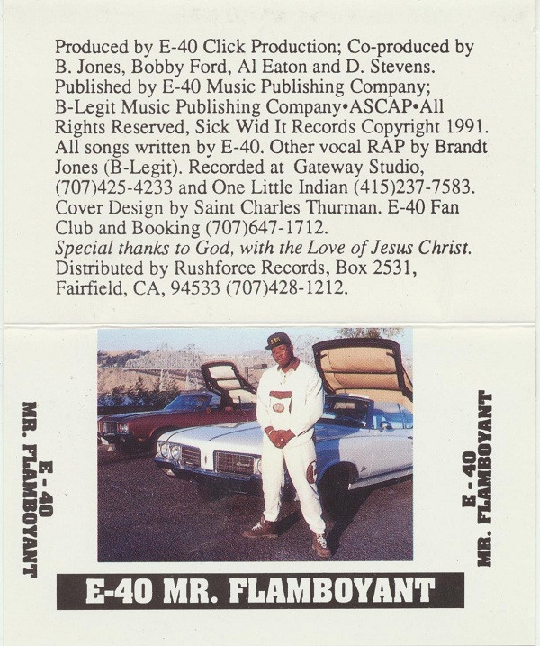 last ned album E40 - Mr Flamboyant EP