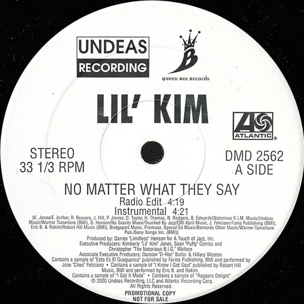 Lil' Kim – No Matter What They Say (2000, CD) - Discogs