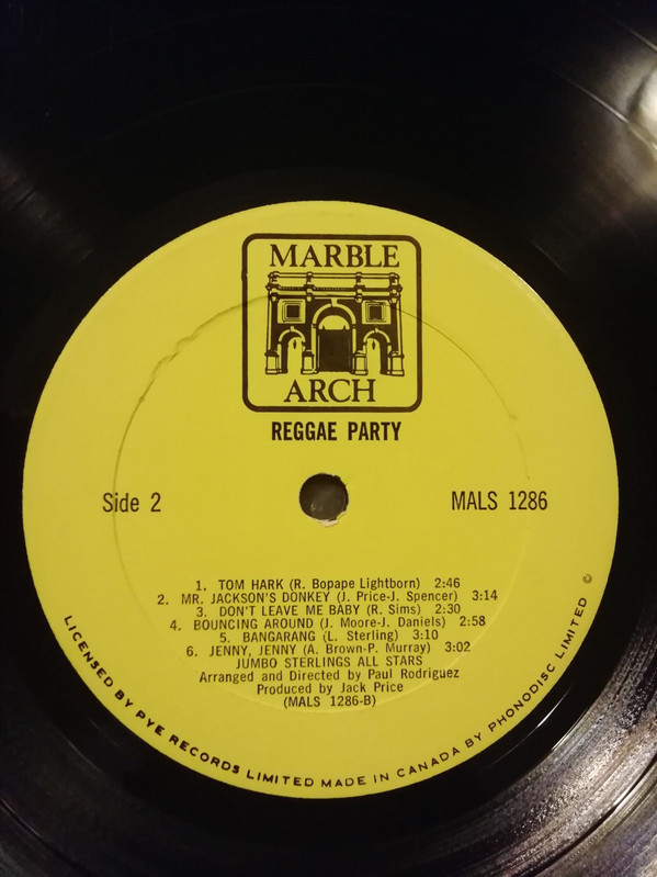 lataa albumi Jumbo Sterlings All Stars - Reggae Party