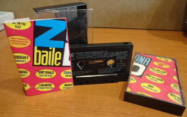2 Ruban Cassette Espagnol Edition Baile Zona de baile Vol 