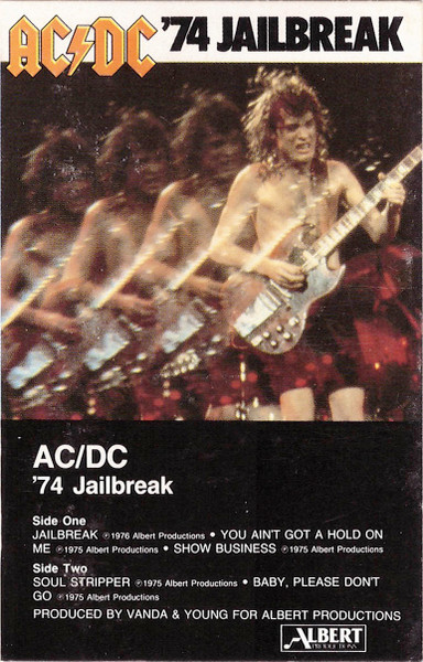 AC/DC ~ 74 JAILBREAK ~ ORIGINAL FIRST PRESS ~ STILL FACTORY SEALED ~ 1984