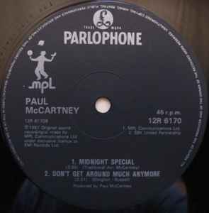 Paul McCartney – Press (1986, Vinyl) - Discogs