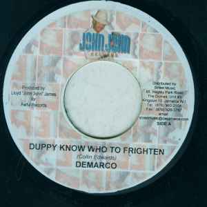 Demarco - Duppy Know Who To Frighten / Throw Down album cover