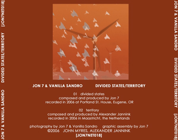 lataa albumi Jon 7 Vanilla Sandro - Divided StatesTerritory