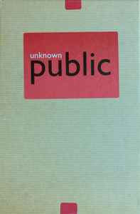 Various - Unknown Public 01: Points Of Departure album cover